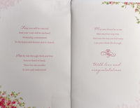 Wedding Day - Bride & Groom Words