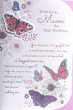 Mum Birthday - Butterflies & Words