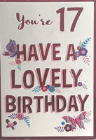 17 Girl Birthday - Lovely Birthday
