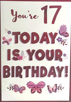 17 Girl Birthday - Today Is Your Birthday