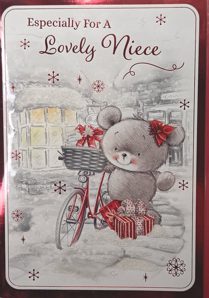 Niece Christmas - Cute Gift Box & Bike