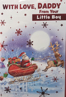 Daddy From Little Boy - Sleigh & Reindeer