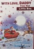 Daddy From Little Boy - Sleigh & Reindeer