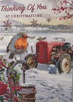 Thinking Of You Christmas - Robin & Tractor