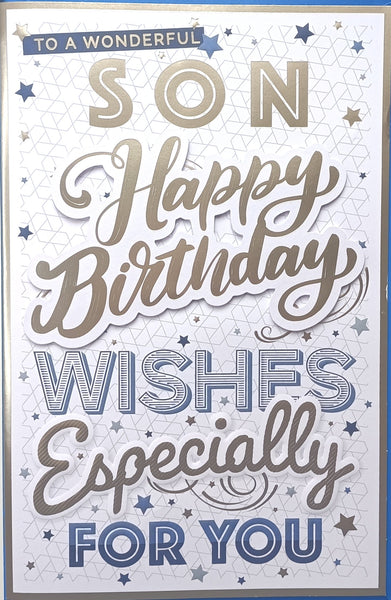 Son Birthday - Large 8 page Traditional