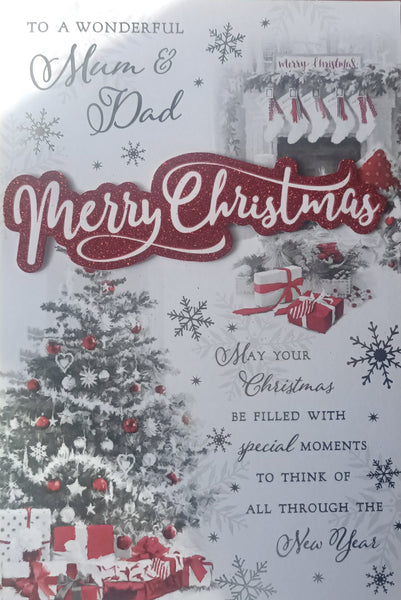 Mum & Dad Christmas - Stockings & Tree
