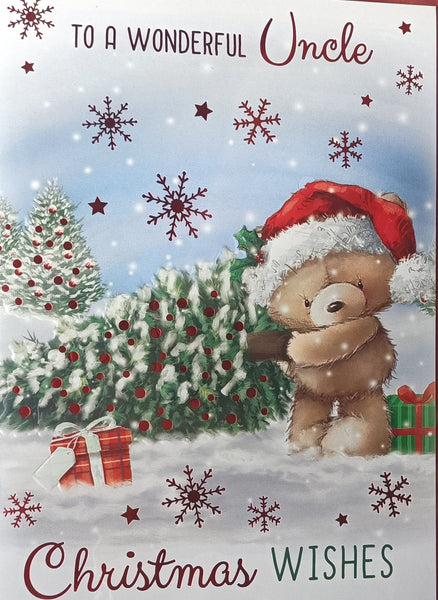 Uncle Christmas - Bear Pulling Tree