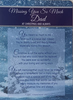 Dad Christmas Grave card