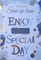Son In Law Birthday - Special Day Words