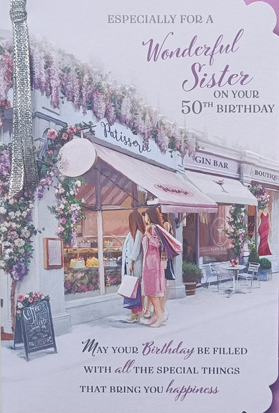 Sister 50 Birthday - Ladies Shopping