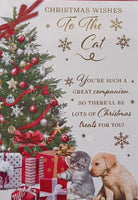 To The Cat Christmas - Tree On Left