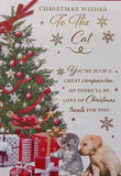 To The Cat Christmas - Tree On Left