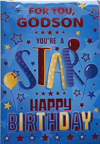 Godson Birthday - Star