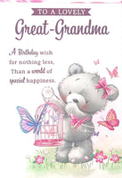 Great Grandma birthday - Cute Butterflies Lovely