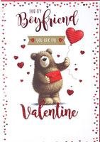Valentines Boyfriend - Bear With Balloon
