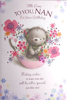 Nan Birthday - Cute Words