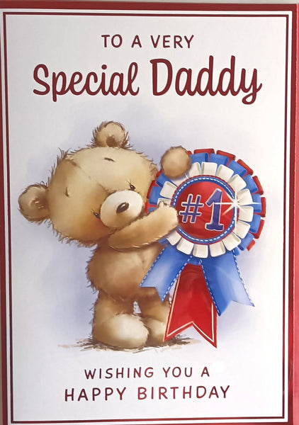 Daddy Birthday - Cute Rosette