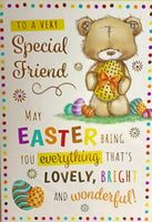 Easter Friend - Cute Yellow Egg & Words