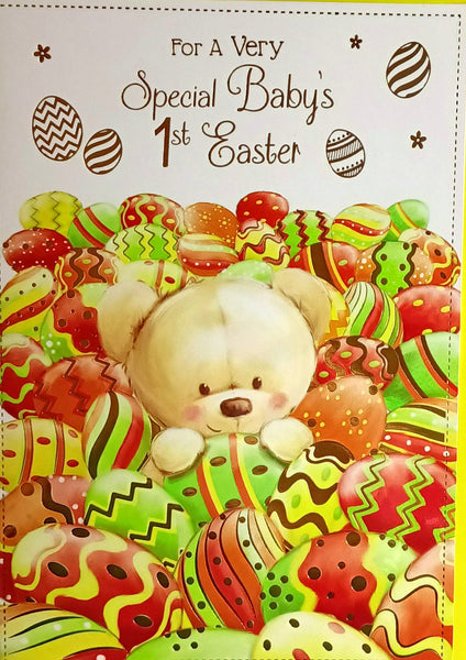 Easter Baby's 1st - Cute Multi Coloured Eggs Special