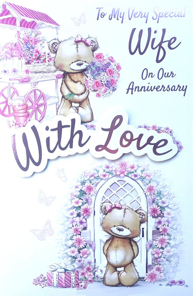 Wife Anniversary - Large Cute Flower Stall