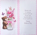 Mother's Day Nanna - Slim Cute Flower Jar