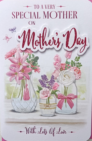 Mother’s Day Mother - Traditional 3 Vases