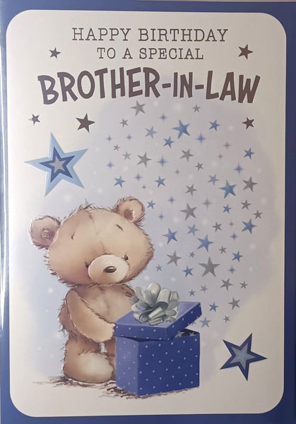 Brother In Law Birthday - Cute Dark Blue Box