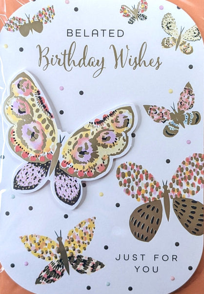 Belated Birthday - Butterflies