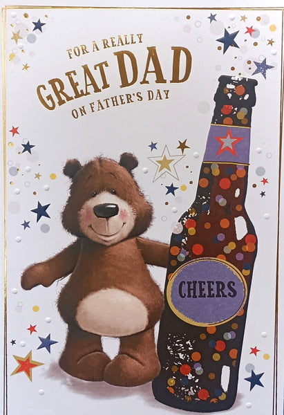 Father’s Day Dad - Cute Beer Bottle