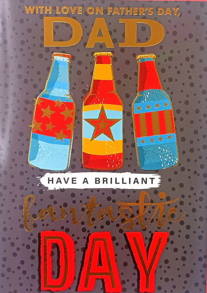 Father’s Day Dad - Large Beer Bottles