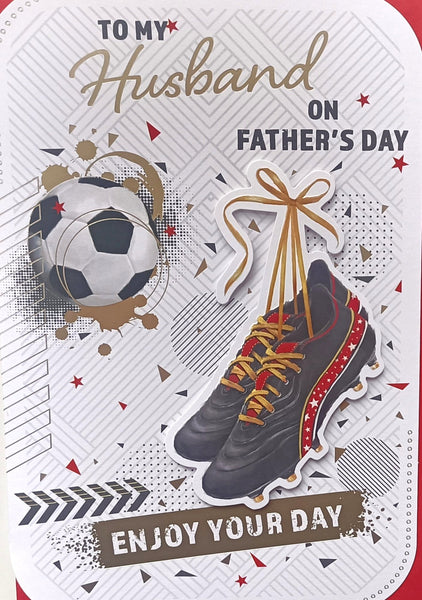Father’s Day Husband - Football & Boots