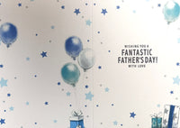 Father's Day Open - Cute Trophy & Balloons