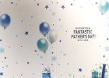 Father's Day Open - Cute Trophy & Balloons