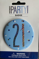 21 blue badge