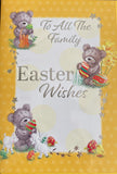 Easter To All The Family - Cute Easter Wishes