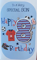 Son 8 Birthday -football