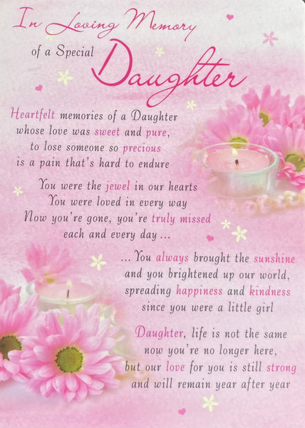 Grave Card Daughter