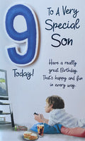 Son 9 Birthday