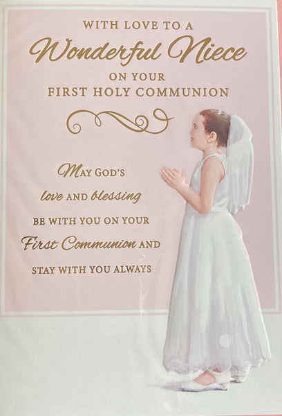 Communion Niece - Girl right