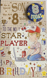 Son 8 Birthday - Badged
