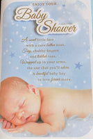 Baby Shower Boys -Sleeping baby