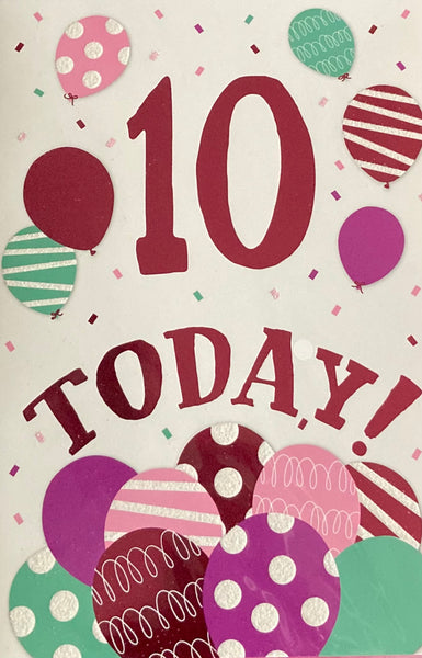 10 Girl Birthday-Balloons middle