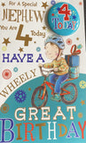 Nephew 4 Birthday - Badged
