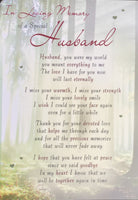 Grave Card Husband