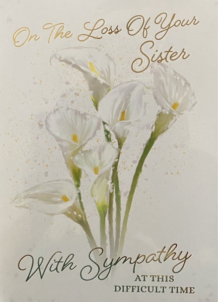 Sympathy Sister -lilies