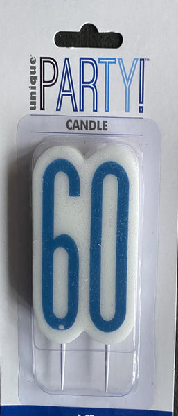 60 blue candle
