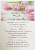 Mother’s Day Grave Card Mum - Thinking Of You