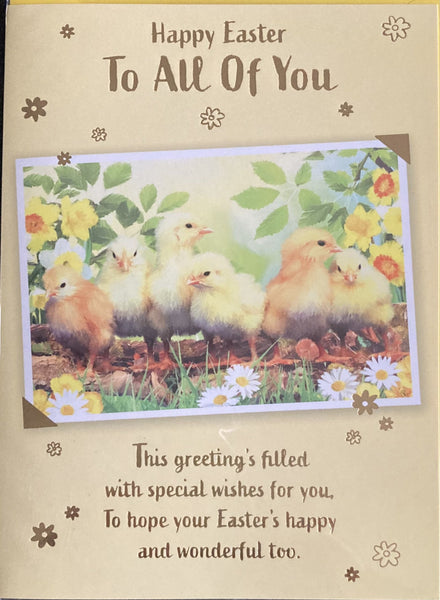 Easter To All Of You - Chicks