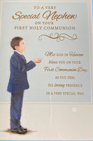 Communion Nephew - Boy left