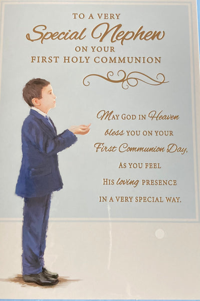 Communion Nephew - Boy left